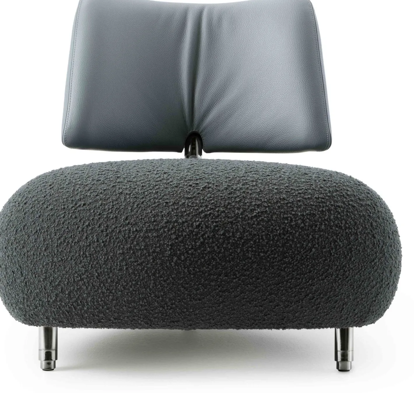 New Leolux Pallone Pa Soft Fauteuil Beige, Thunder