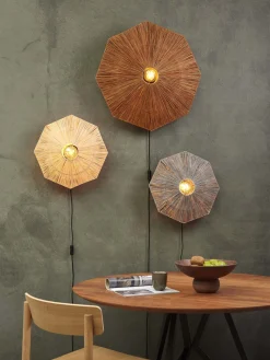 Outlet Good&Mojo Panama L Wandlamp Brown