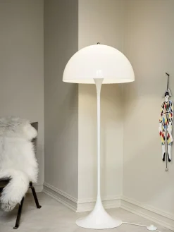 Louis Poulsen Panthella Vloerlamp White Opal