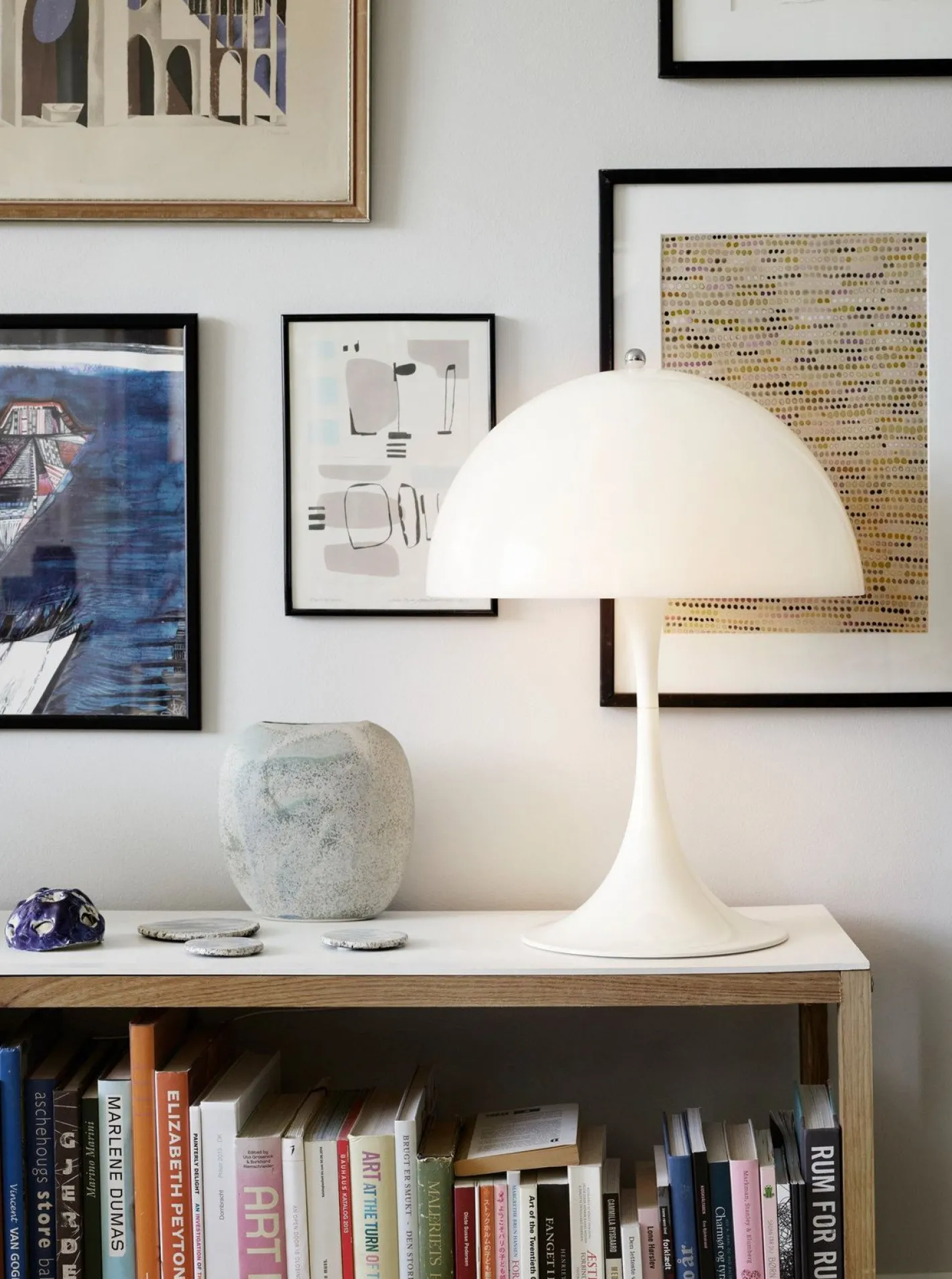 Louis Poulsen Panthella Tafellamp White Opal