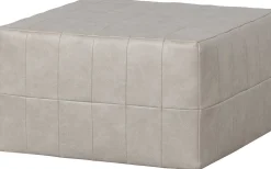Sale WOOOD Patchwork Poef Natural
