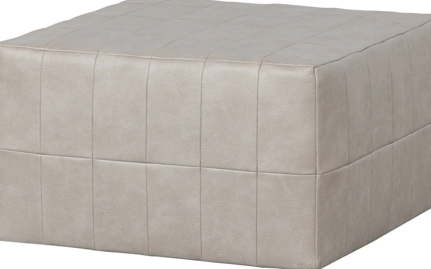 Sale WOOOD Patchwork Poef Natural