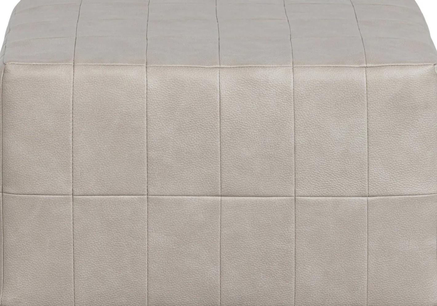 Sale WOOOD Patchwork Poef Natural