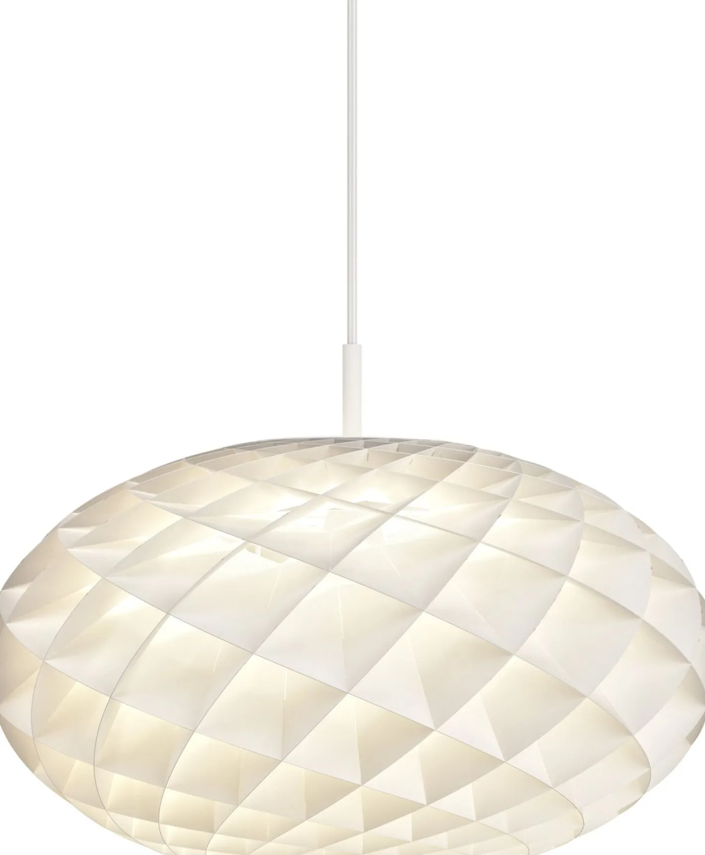 Clearance Louis Poulsen Patera Oval Hanglamp White Matt