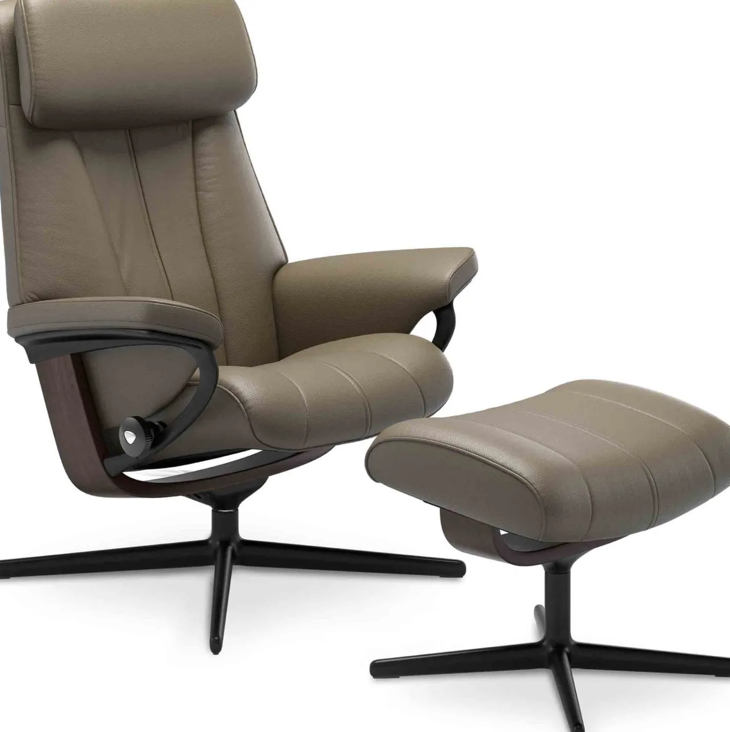 Discount Stressless Paul Relaxfauteuil + Hocker Chocolate