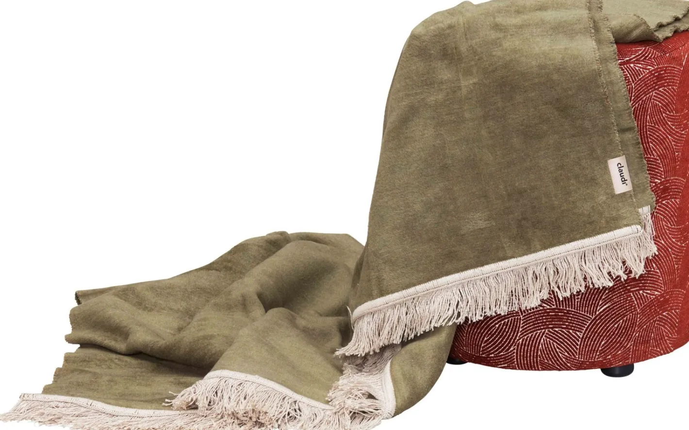 Clearance Claudi Paulos Plaid Olive