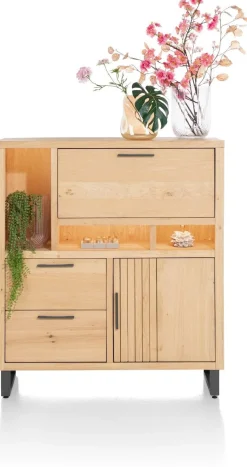 Clearance Henders en Hazel Pavie Highboard Natural