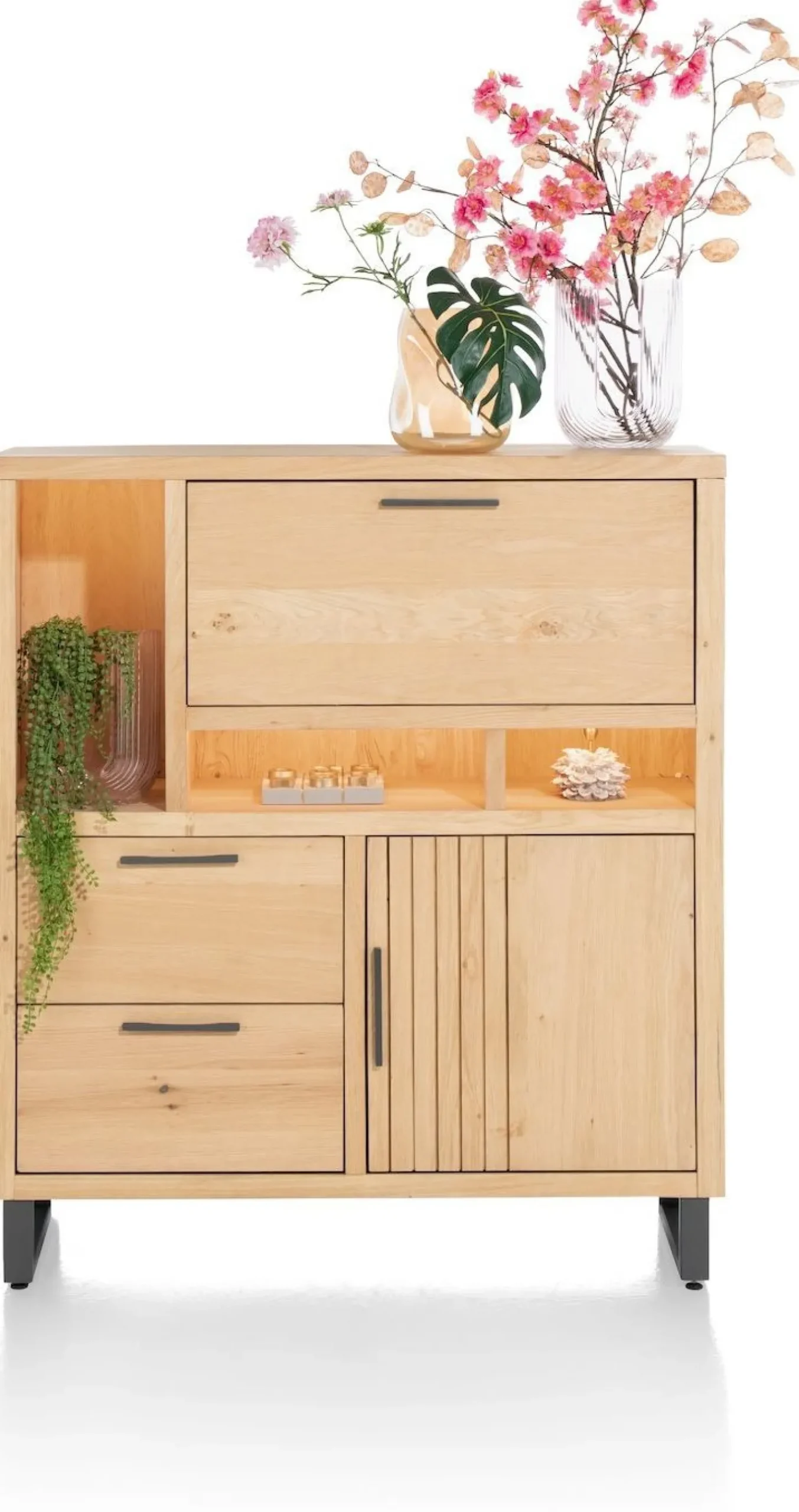 Clearance Henders en Hazel Pavie Highboard Natural