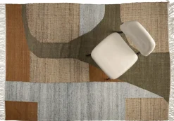 Online Dutchbone Pavilion Vloerkleed Bruin