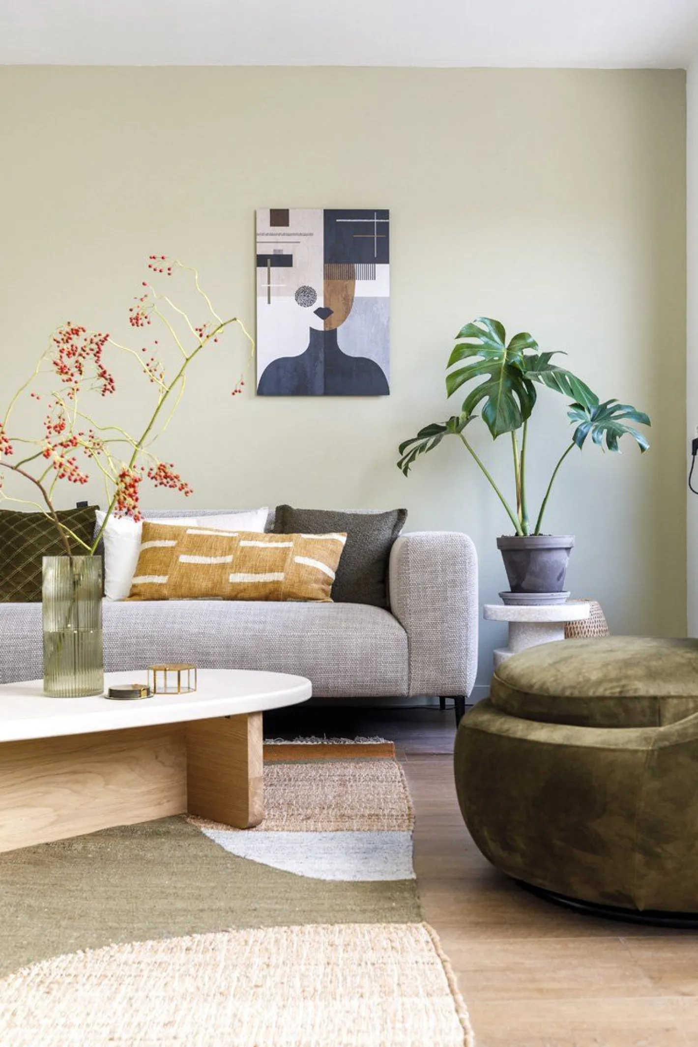 Online Dutchbone Pavilion Vloerkleed Bruin