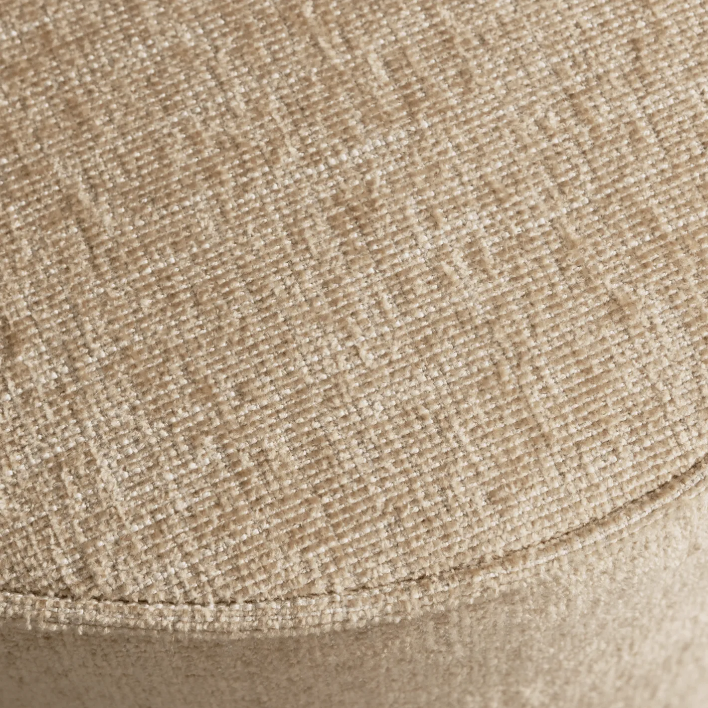 vtwonen Pearl Poef Naturel Melange