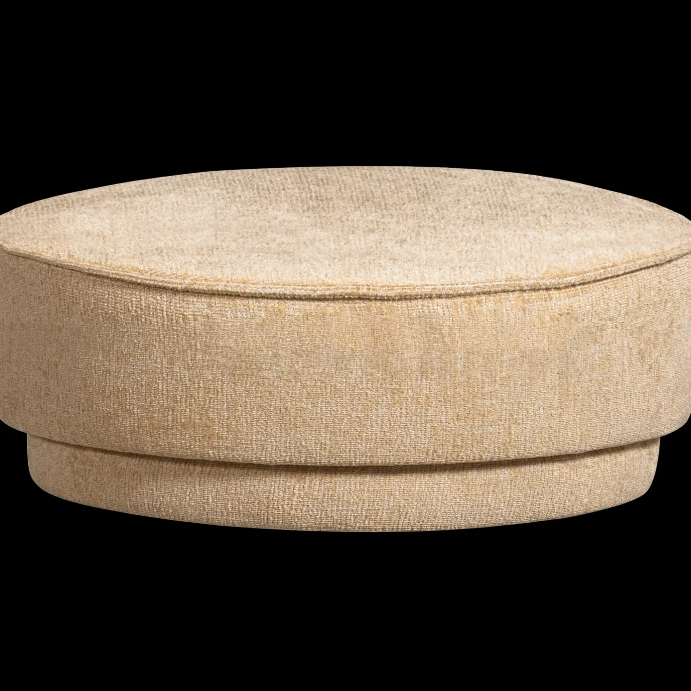 vtwonen Pearl XL Poef Butter Melange