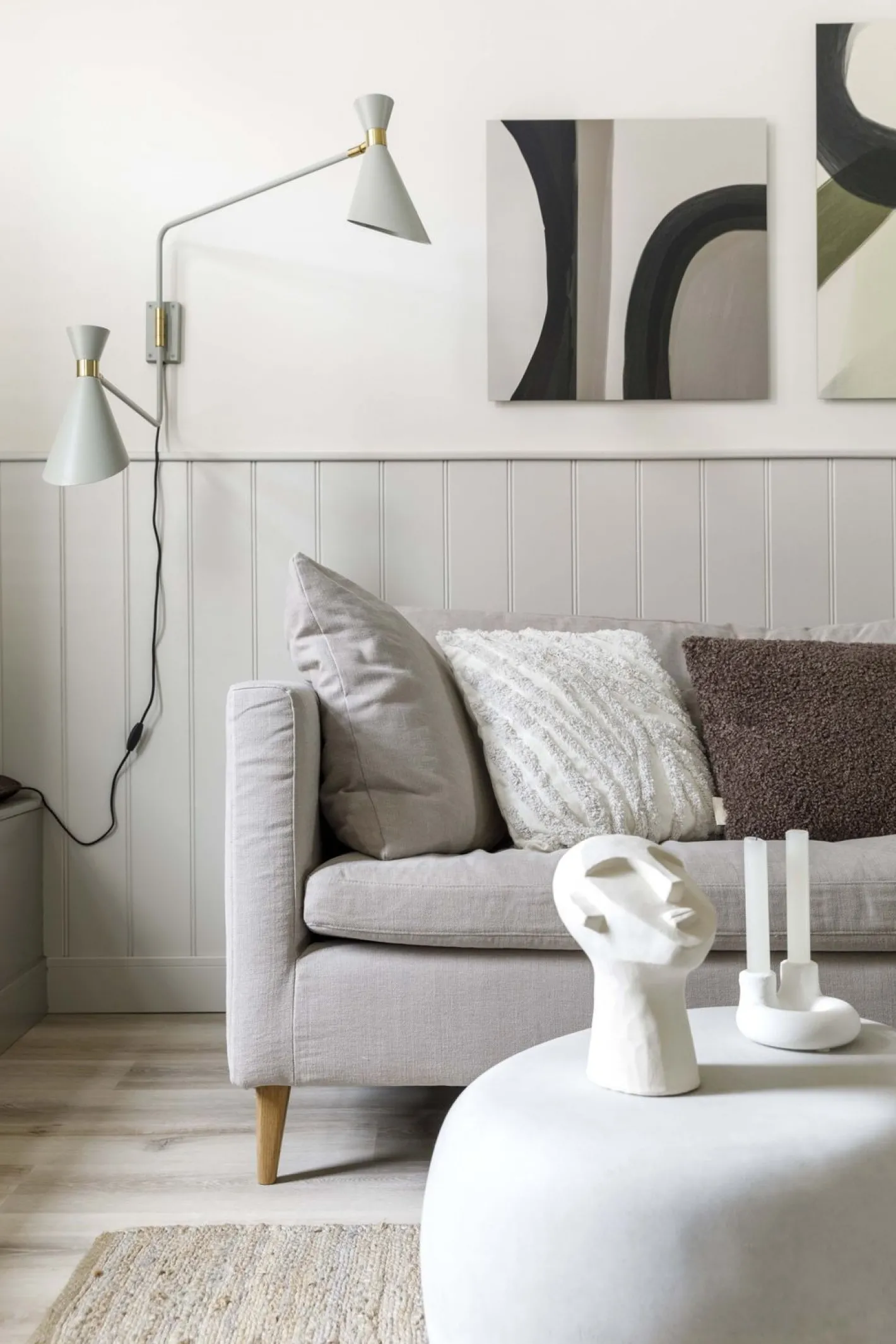 Best vtwonen Pebble Bijzettafel White