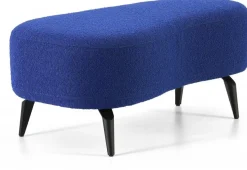 Outlet Montèl Pebble Hocker Kobalt