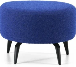 Outlet Montèl Pebble Hocker Kobalt