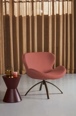 Hot Bree's New World Peggy Fauteuil Bruin, Rood