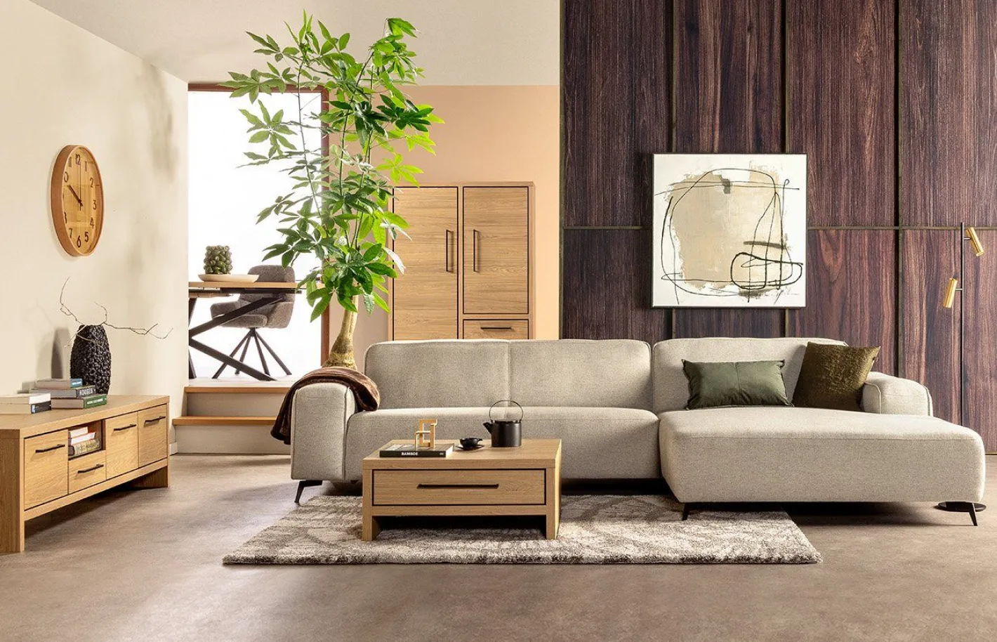 Clearance Feelings Wonen Pekato Vloerlamp Zwart, Goud