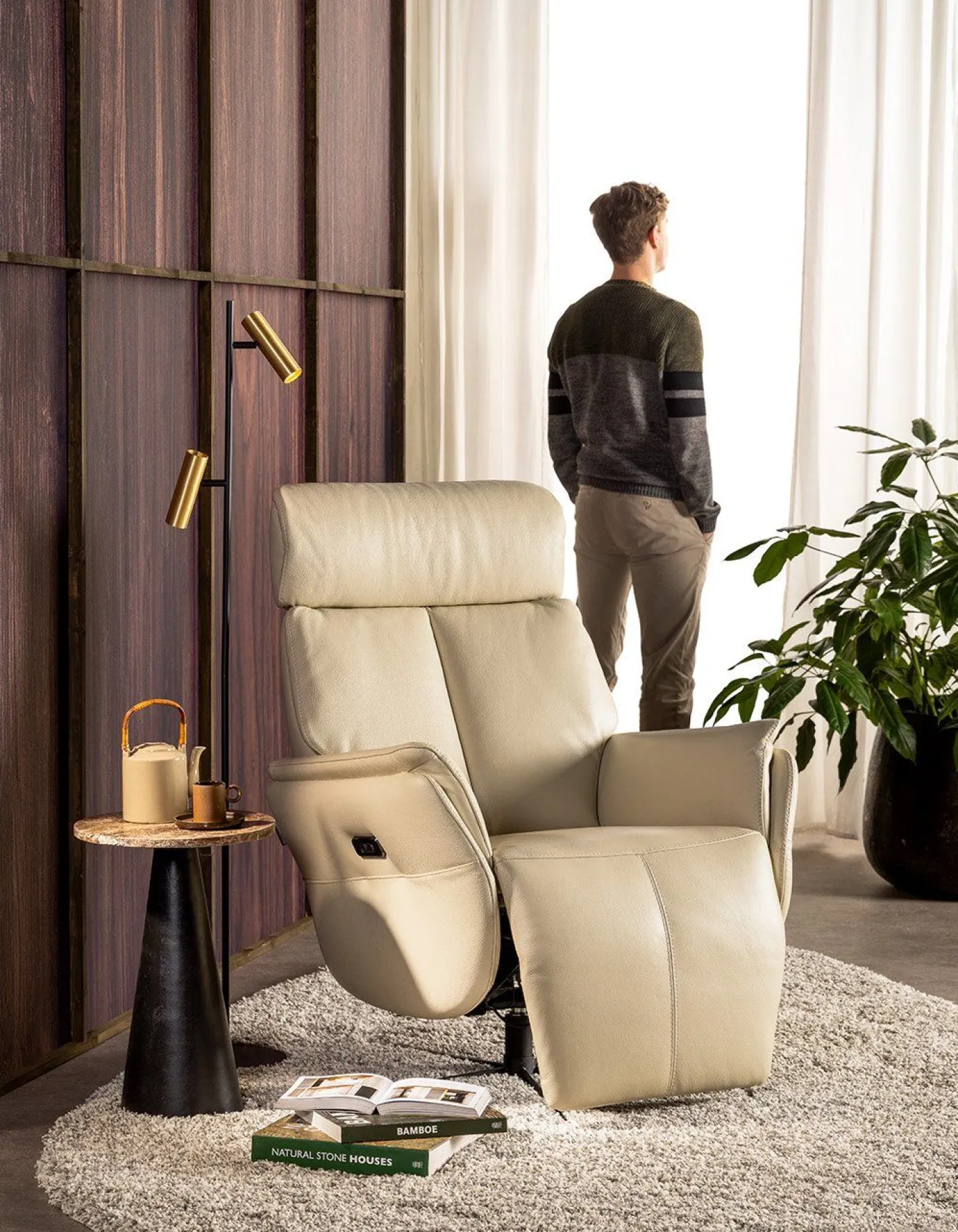 Clearance Feelings Wonen Pekato Vloerlamp Zwart, Goud