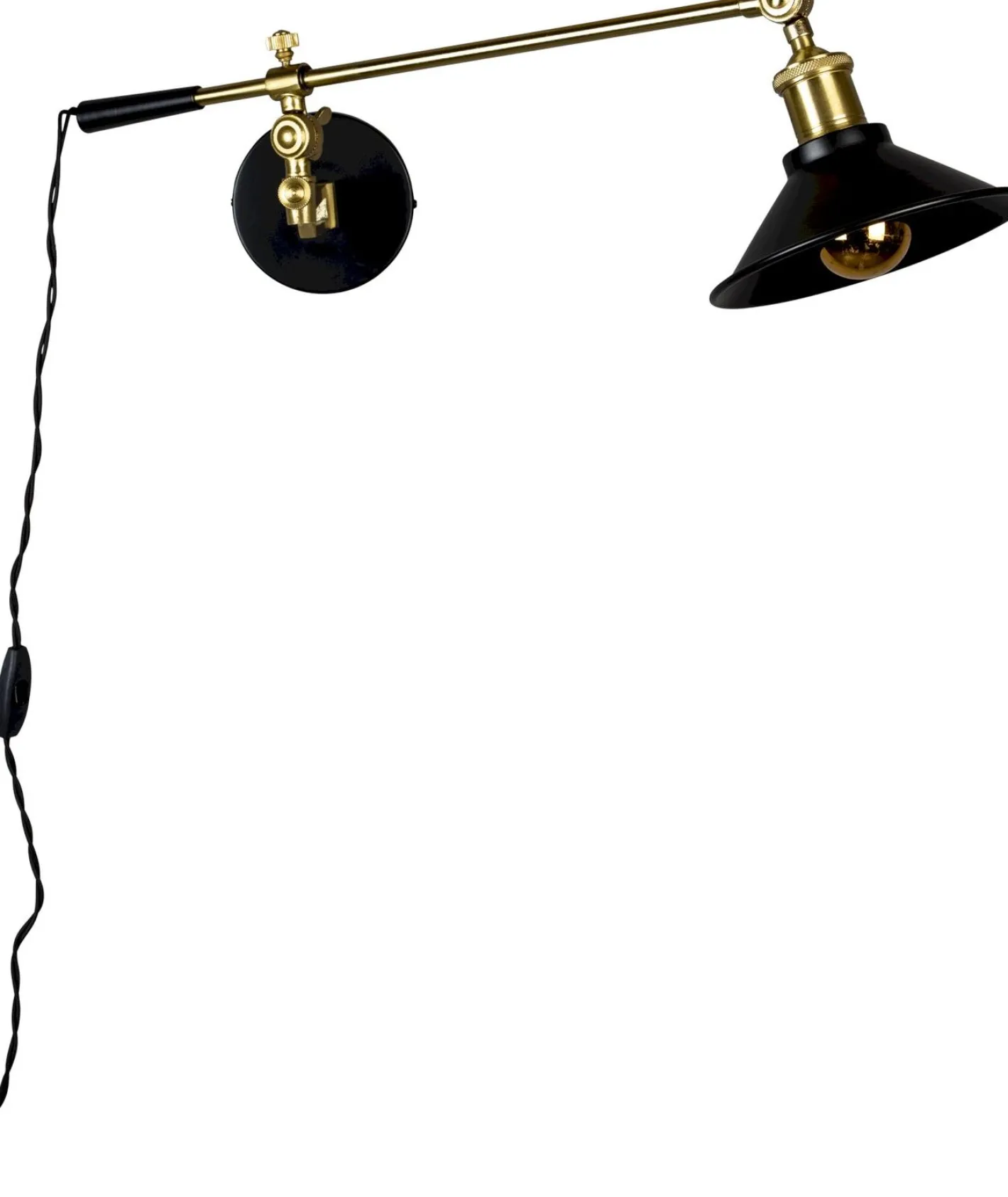 New Dutchbone Penelope Wandlamp Black