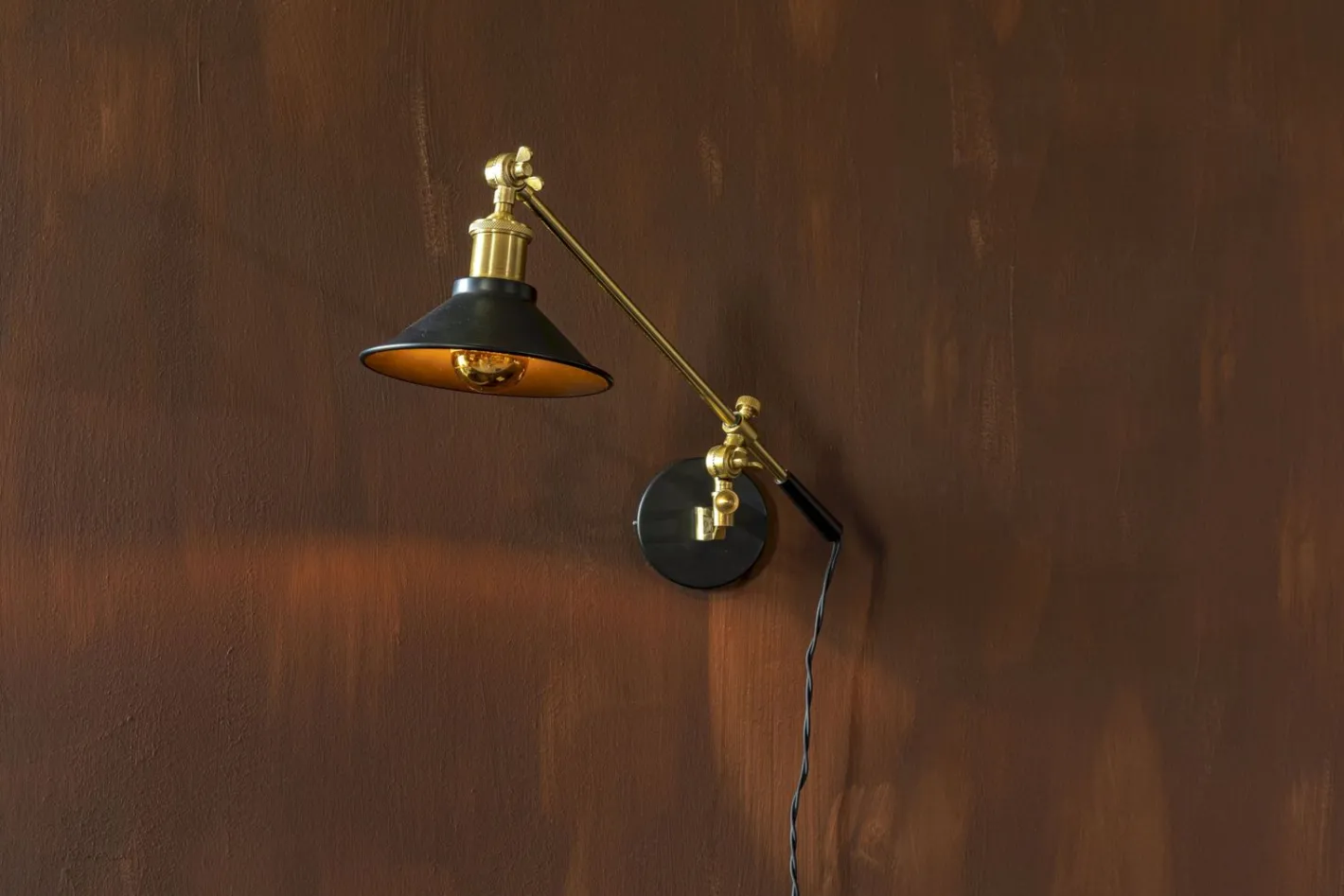 New Dutchbone Penelope Wandlamp Black
