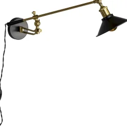 New Dutchbone Penelope Wandlamp Black
