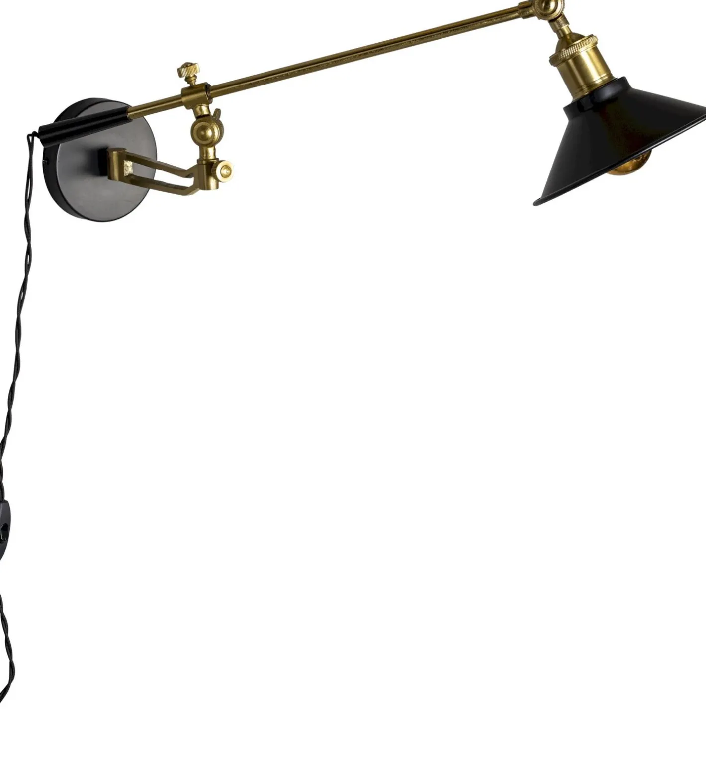 New Dutchbone Penelope Wandlamp Black