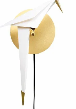 Hot Moooi Perch Wandlamp Wit, goud