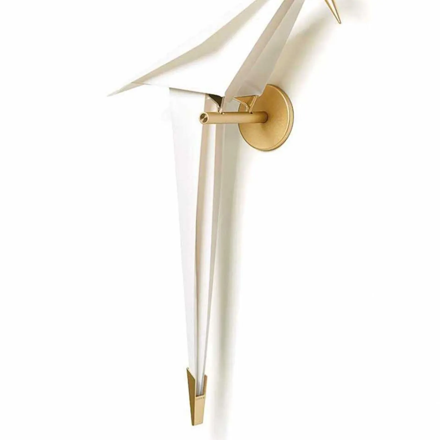 Hot Moooi Perch Wandlamp Wit, goud