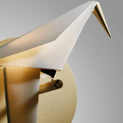 Hot Moooi Perch Wandlamp Wit, goud