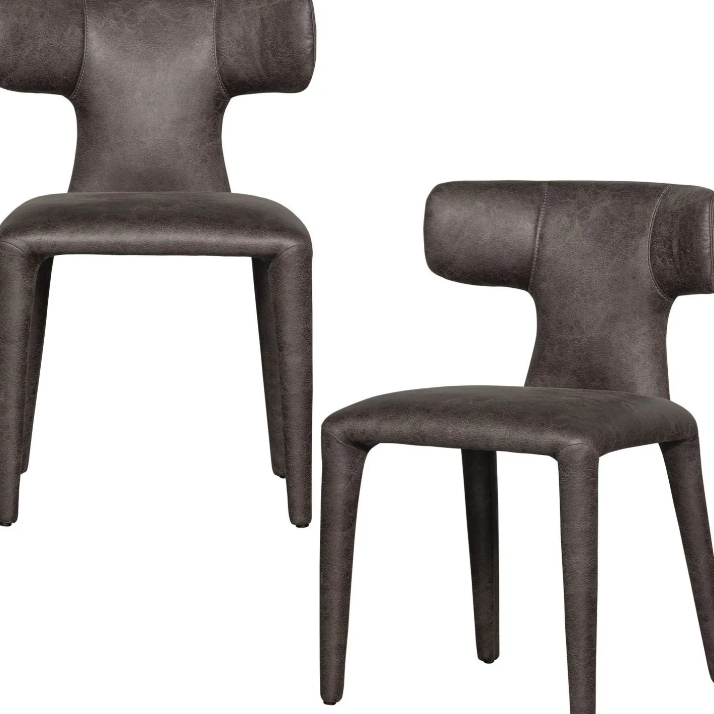 Clearance WOOOD Permit Eetkamerstoel Black, Grey