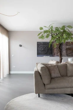 New Trendhopper Perry Rond Vloerkleed Taupe