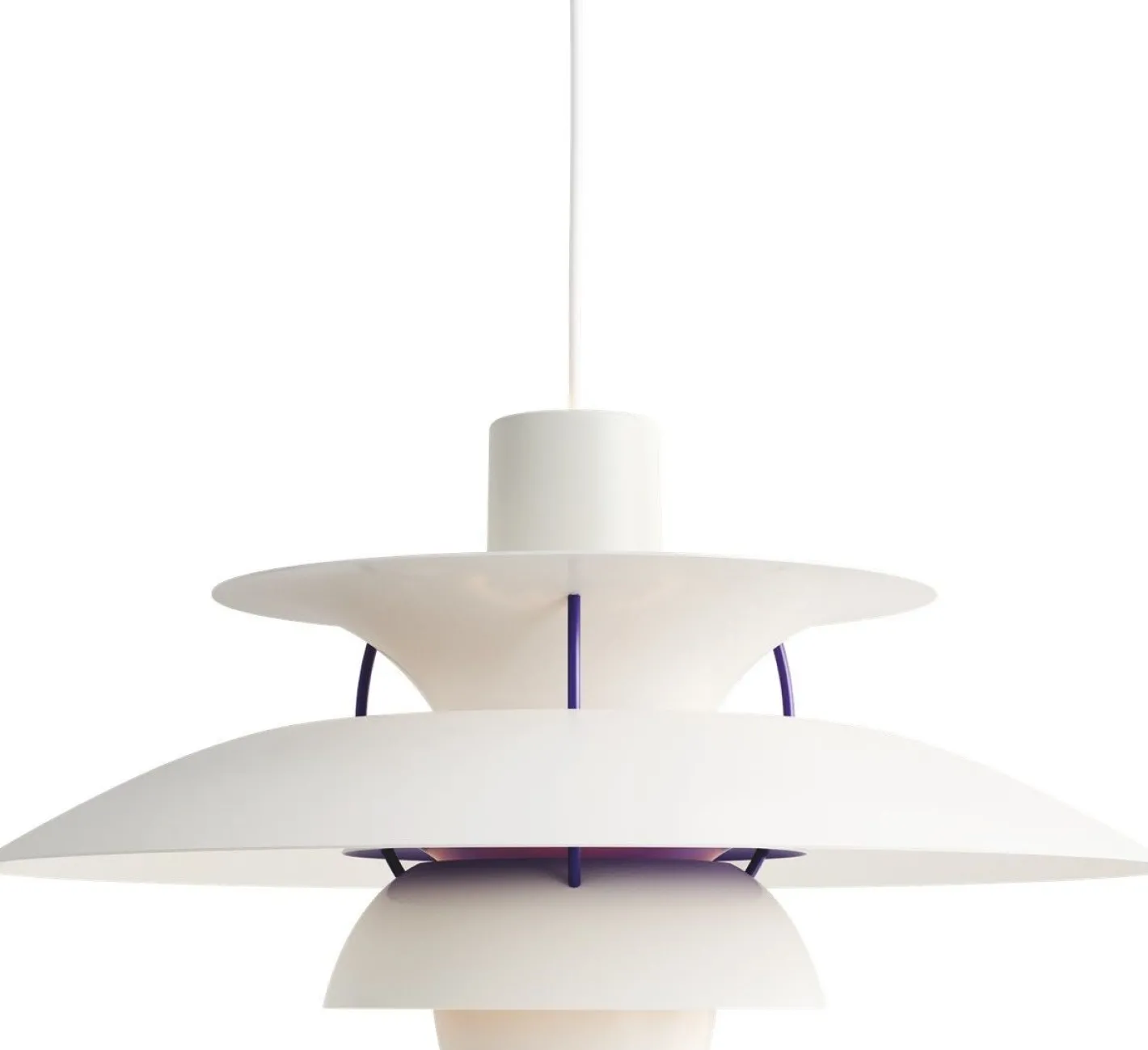 Outlet Louis Poulsen PH5 Hanglamp Classic Wit