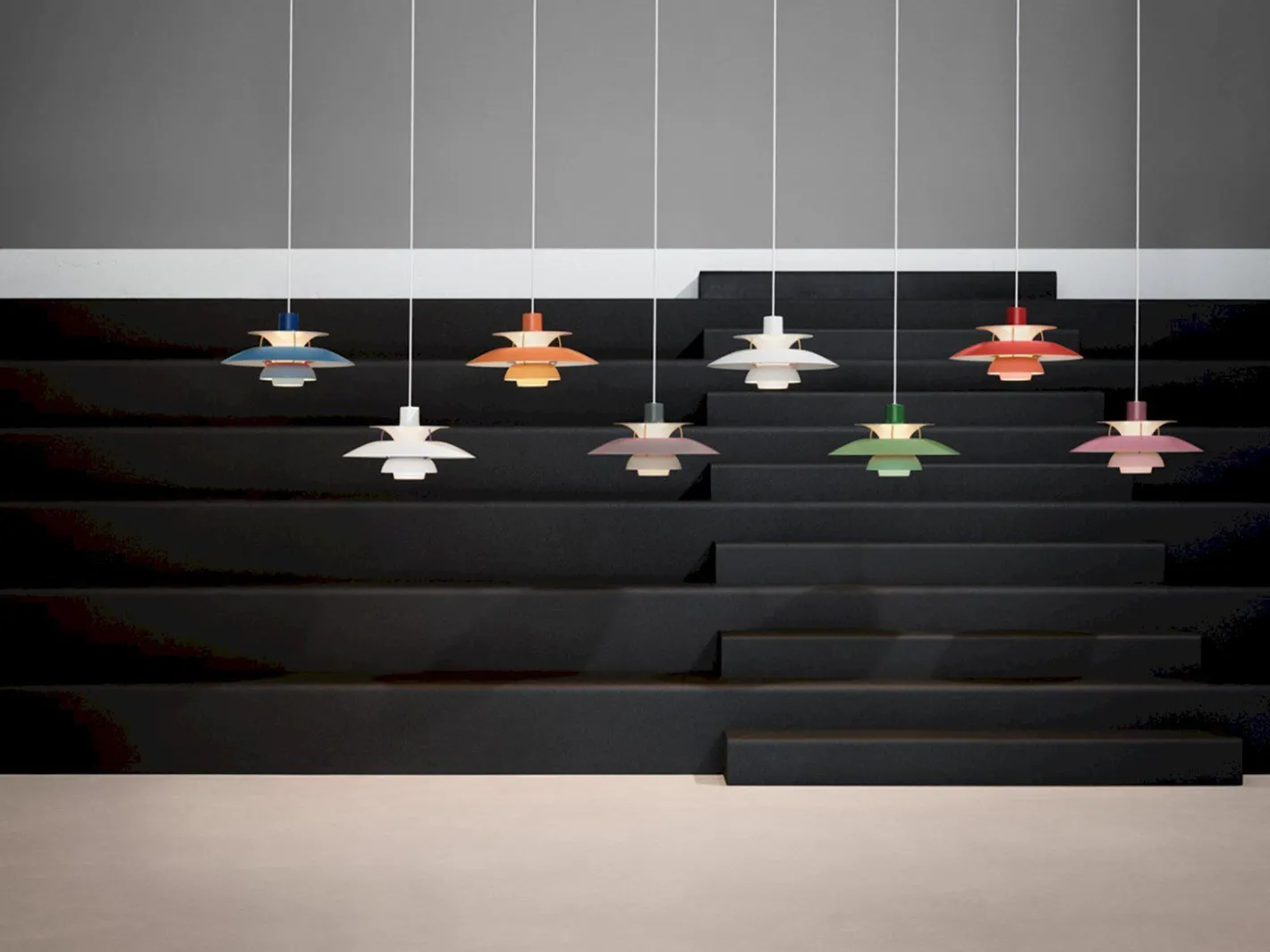 Outlet Louis Poulsen PH5 Hanglamp Hues of Orange