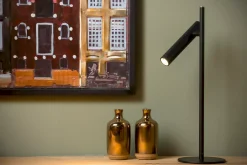 Discount Lucide Philon Tafellamp Zwart