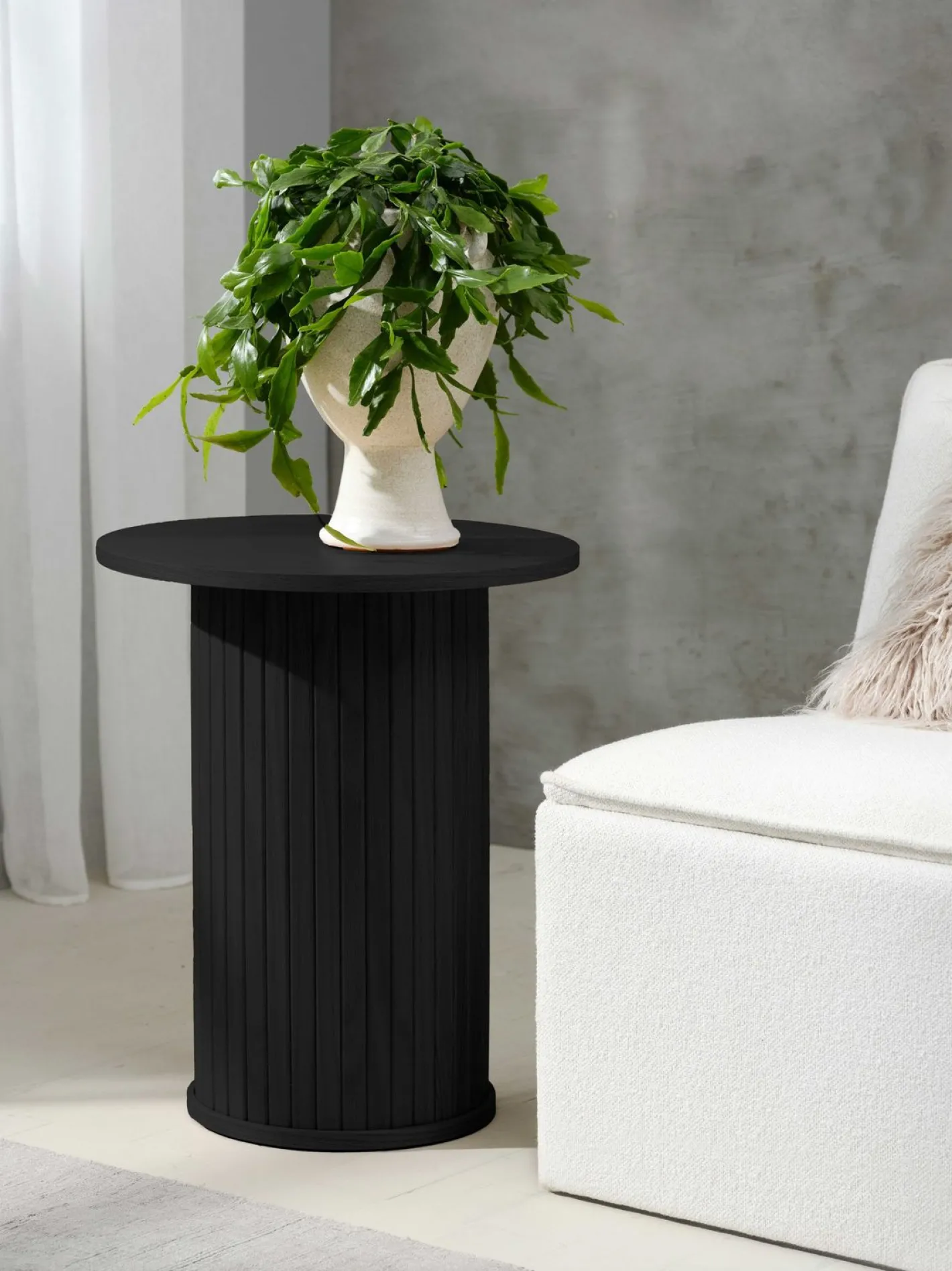 Outlet Eijerkamp Collectie Philou Bijzettafel Black Oak