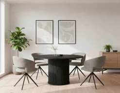 Outlet Eijerkamp Collectie Philou Eettafel Black Oak