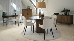 Discount Eijerkamp Collectie Philou Eettafel Smoked Oak