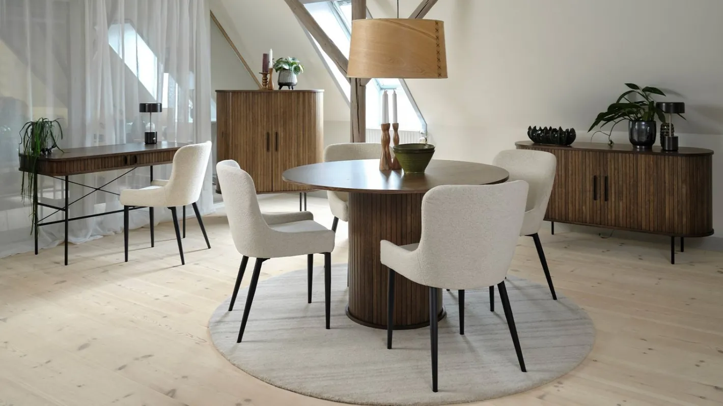Discount Eijerkamp Collectie Philou Eettafel Smoked Oak