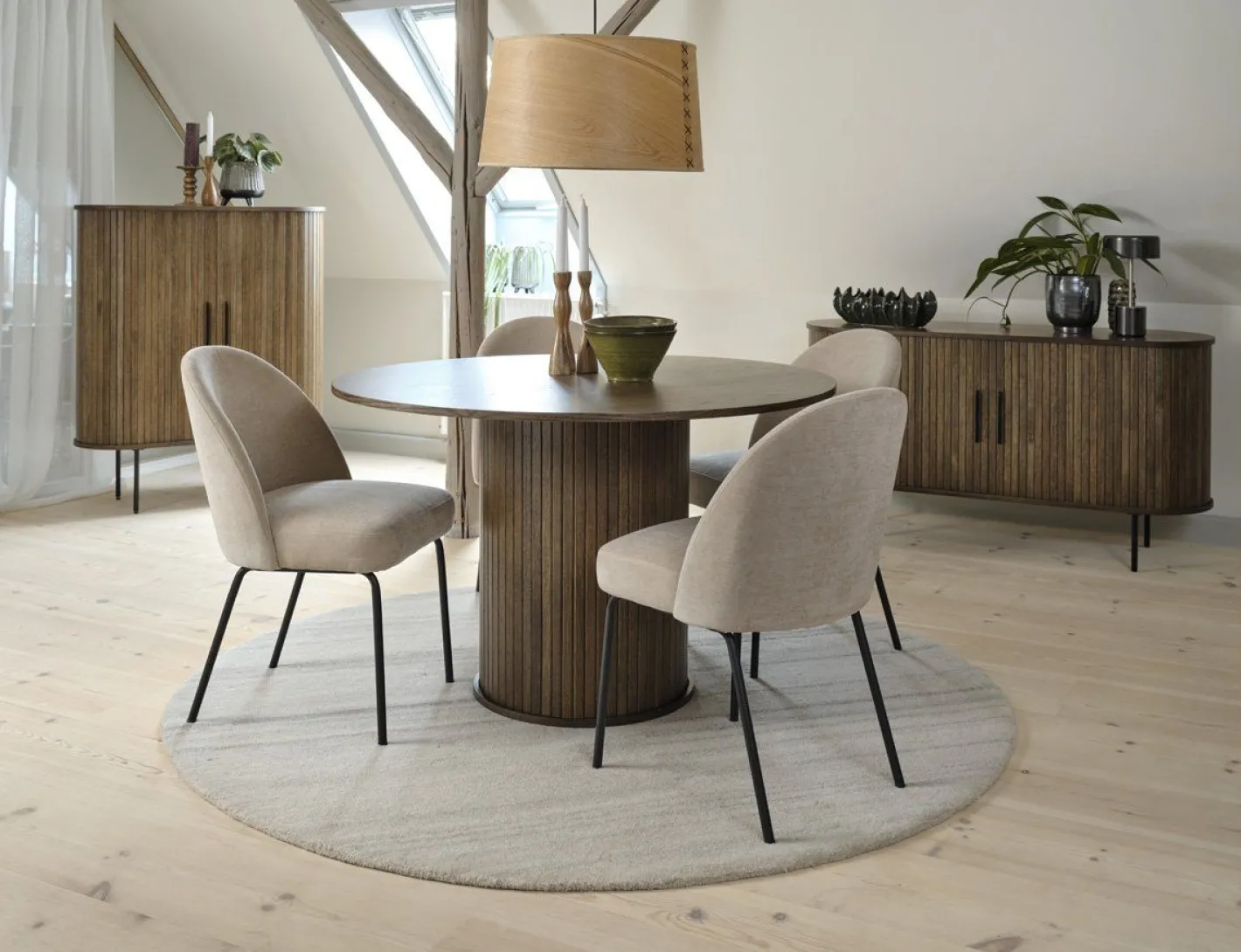 Discount Eijerkamp Collectie Philou Eettafel Smoked Oak
