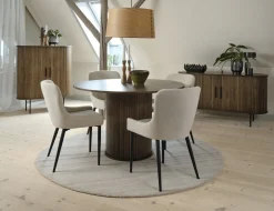 Discount Eijerkamp Collectie Philou Eettafel Smoked Oak