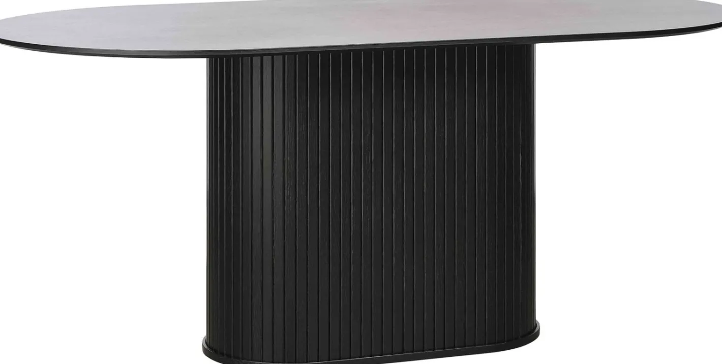 Feelings Wonen Philou Ovaal Eettafel Black Oak