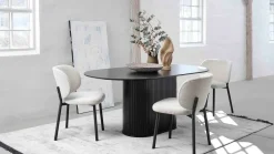 Feelings Wonen Philou Ovaal Eettafel Black Oak