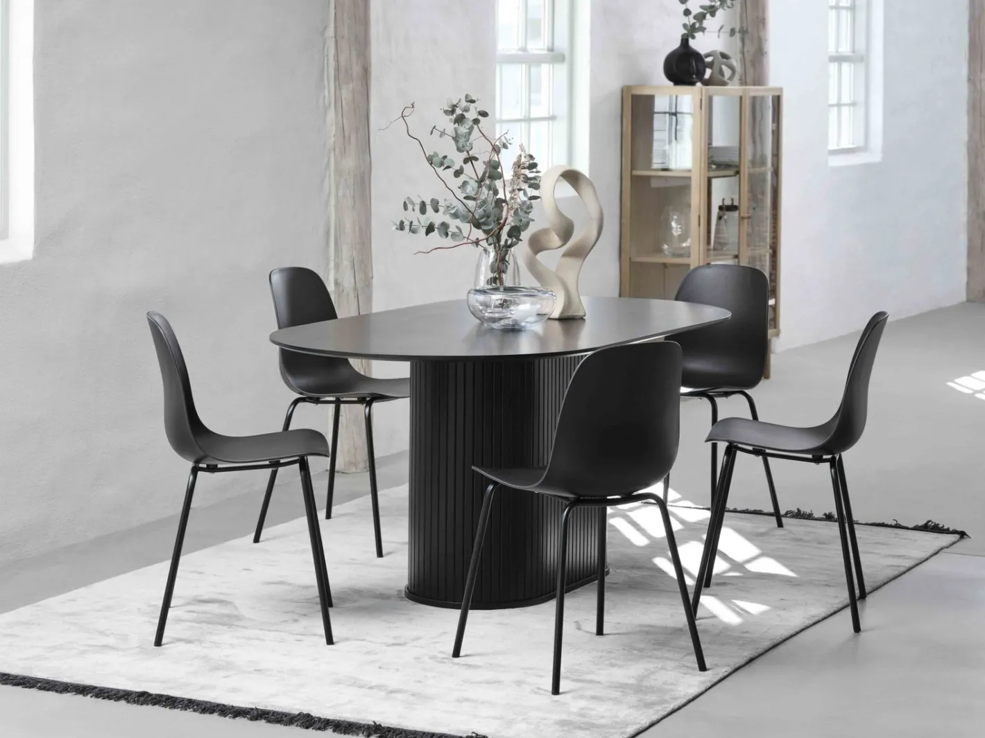 Feelings Wonen Philou Ovaal Eettafel Black Oak