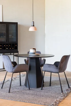 Hot Zuiver Pilar Eetkamertafel Black