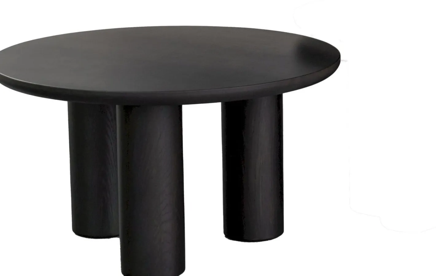 Sale Studio HENK Pillar Rond Salontafel Gerookt Gebeitst
