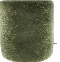 Outlet Claudi Pitty Poef Olive