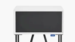 Online Auping Pixel Nachtkastje Pure White, Deep Black