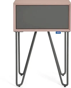 Online Auping Pixel Nachtkastje Blush, Warm Grey