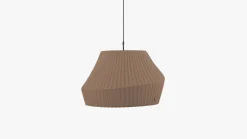 Clearance Hollands Licht Pleat 75 Hanglamp Sand Taupe