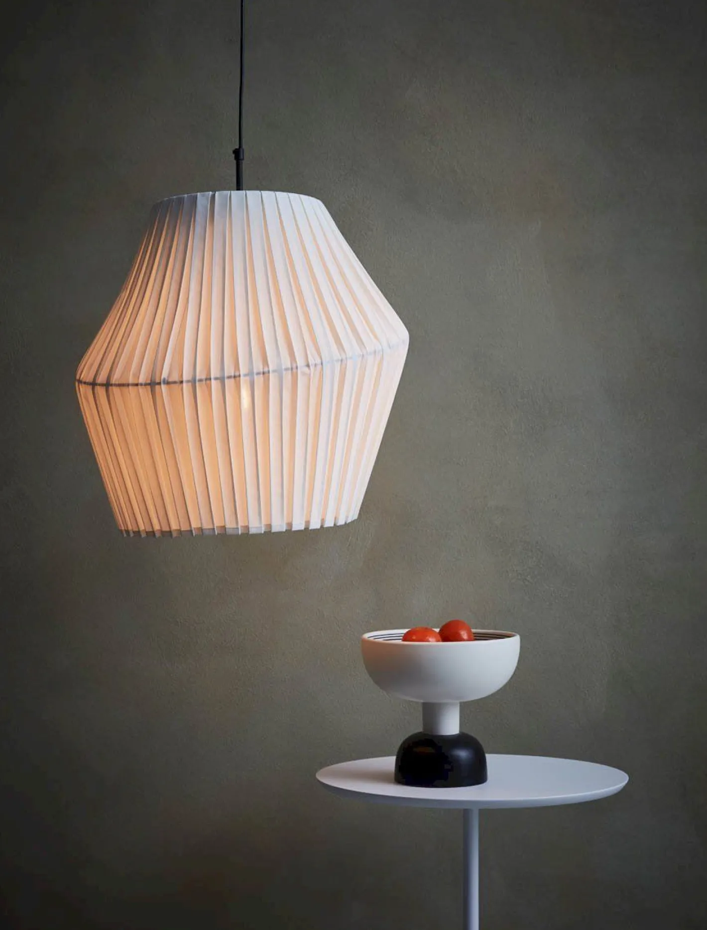 Outlet Hollands Licht Pleat 50 Hanglamp Off White
